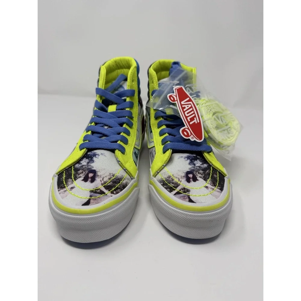 Vans Vault OG Sk8-Hi LX Fumiko Shoes Mens Size 4.5 Multicolor High Top Sneakers